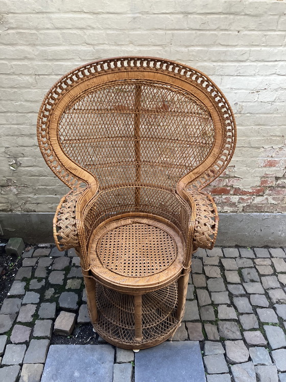 Image 1 of Rattan Peacock Chair