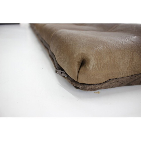 Image 1 of Vintage brown leather sofa by De Sede, Switzerland 1980