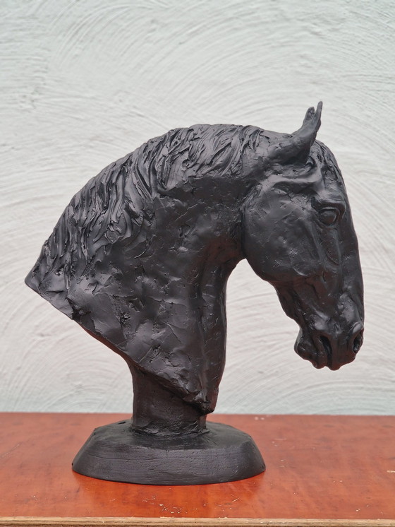 Image 1 of Nanouk Weijnen - Horse sculpture Lipizzaner Head