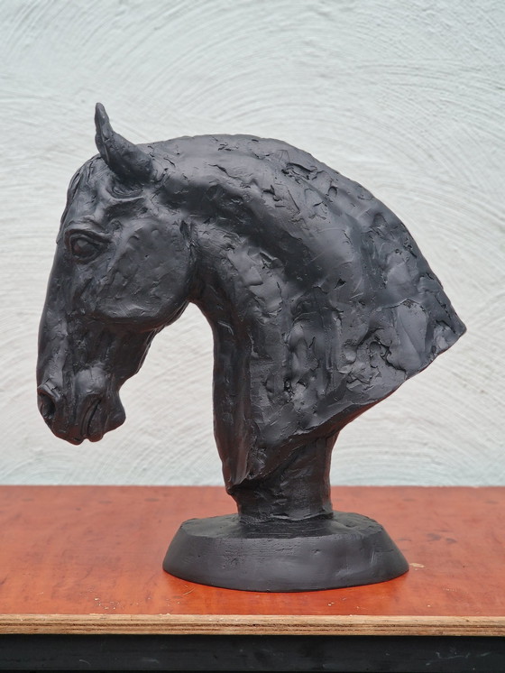 Image 1 of Nanouk Weijnen - Horse sculpture Lipizzaner Head