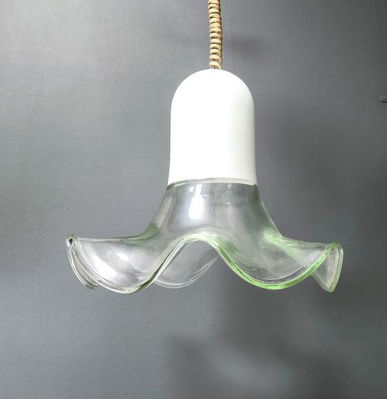 Image 1 of Murano Pendant Light By Roberto Pamio & Renato Toso, 1970S For Leucos