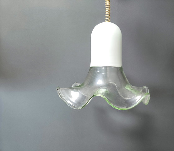 Image 1 of Murano Pendant Light By Roberto Pamio & Renato Toso, 1970S For Leucos