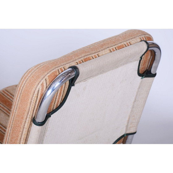 Image 1 of Coppia di poltrone vintage Bauhaus in acciaio cromato, Germania 1940