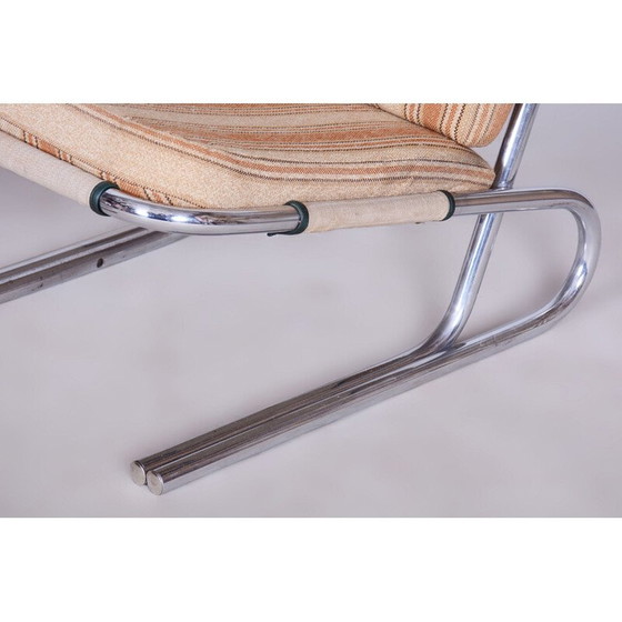 Image 1 of Coppia di poltrone vintage Bauhaus in acciaio cromato, Germania 1940