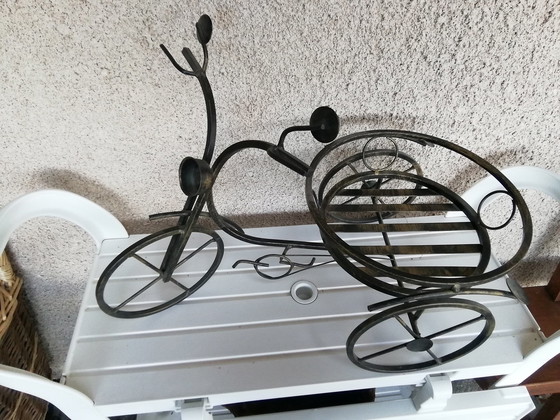 Image 1 of Small Bike Plant Holder