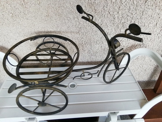 Image 1 of Small Bike Plant Holder