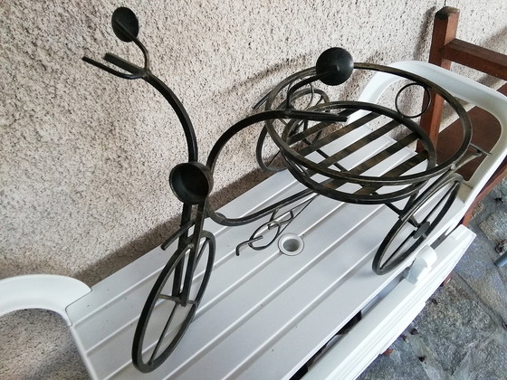 Image 1 of Small Bike Plant Holder