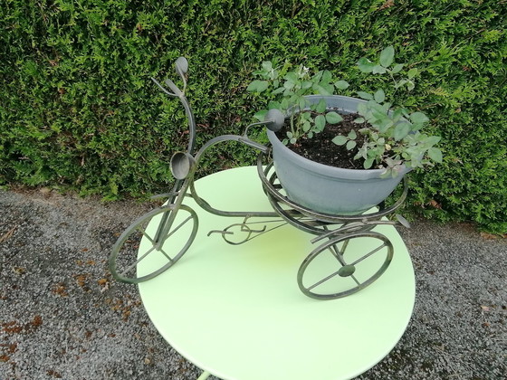 Image 1 of Small Bike Plant Holder