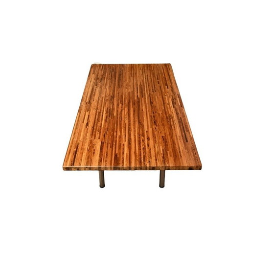 Image 1 of Vintage mahogany and camphor table, 1970