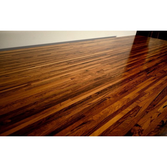 Image 1 of Vintage mahogany and camphor table, 1970