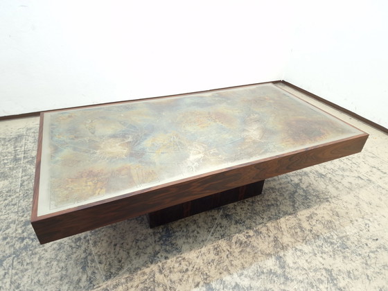 Image 1 of Bernhard Rohne copper table Coffee table Table