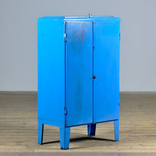 Industrial Iron Cabinet, 1960S