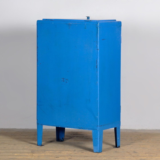 Image 1 of Industrial Iron Cabinet, 1960S