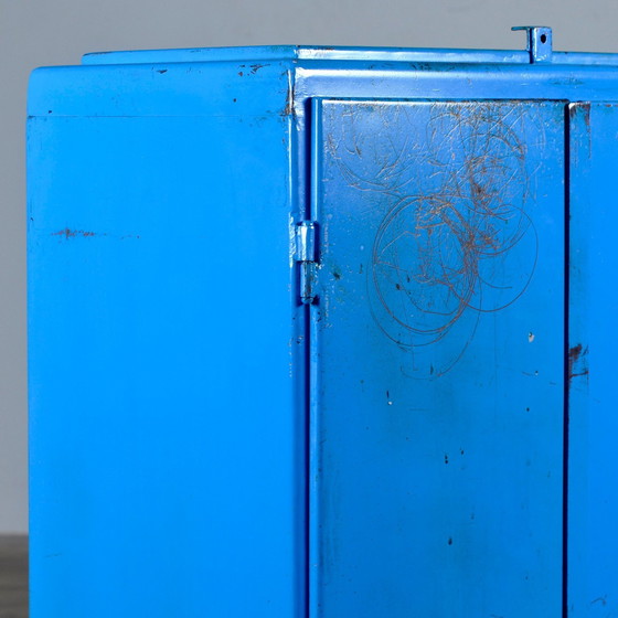 Image 1 of Industrial Iron Cabinet, 1960S