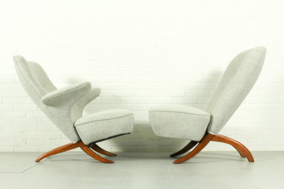 Image 1 of Congo & Pinguin Lounge Chair by Theo Ruth for Artifort, the Netherlands, 1957 