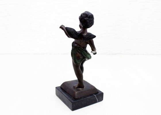 Image 1 of Figurine en bronze d'Eduardo Rossi