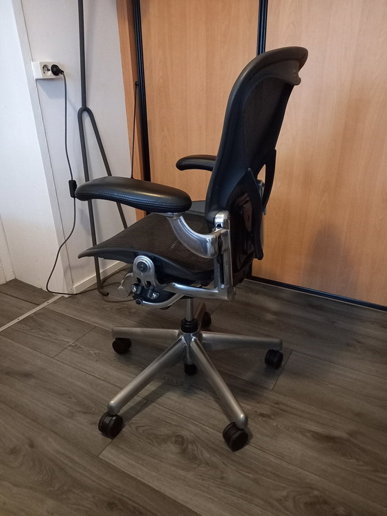 Image 1 of Herman Miller Office Chair, Aeron Chrome Version