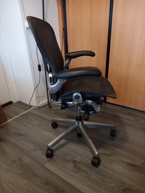 Image 1 of Herman Miller Office Chair, Aeron Chrome Version