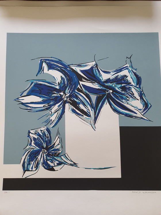 Image 1 of Maartje Wijngaarden silkscreen