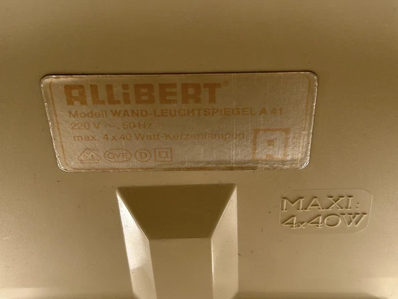 Image 1 of Allibert A41 Mirror With Lighting