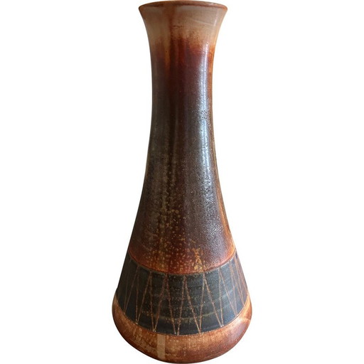 Jarrón de cerámica vintage para La Maison du Potier