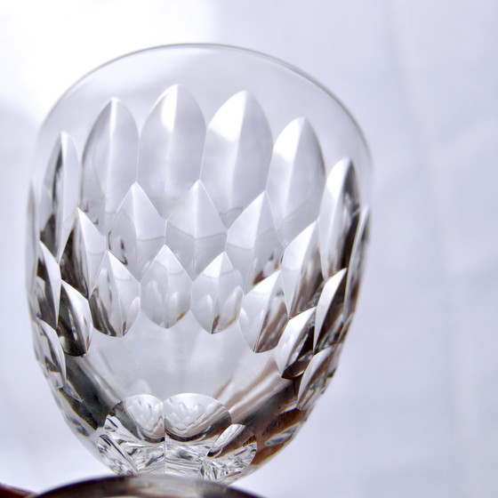 Image 1 of Set Of 6 Antique Crystal Glasses Villeroy & Boch