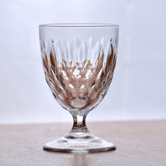 Image 1 of Set De 6 Verres Anciens En Cristal Villeroy & Boch