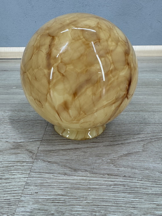 Image 1 of Unique Marbled Art Deco Pendant Lamp