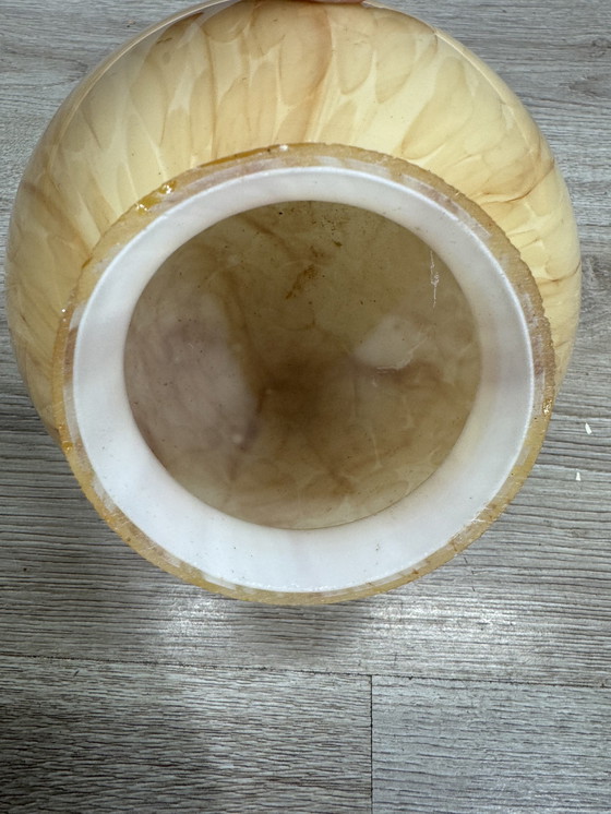 Image 1 of Unique Marbled Art Deco Pendant Lamp