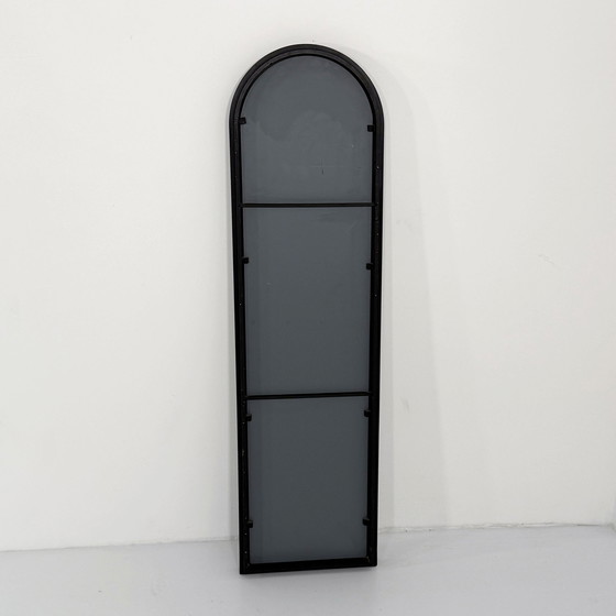 Image 1 of Black Frame Mirror By Anna Castelli Ferrieri For Kartell, 1980S