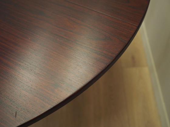 Image 1 of Round Rosewood Table, Danish Design, 1970S, Production: Denmark