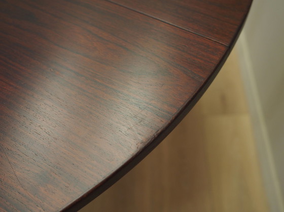 Image 1 of Round Rosewood Table, Danish Design, 1970S, Production: Denmark