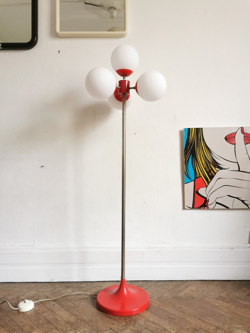 Sputnik floor lamp