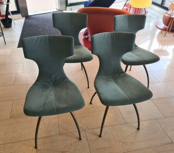 Image 1 of Leolux Callas dining chairs (set of 4)