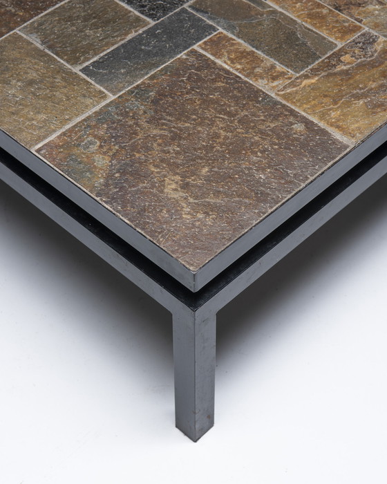 Image 1 of Coffee Table with Natural stone top, Netherlands, 1970s