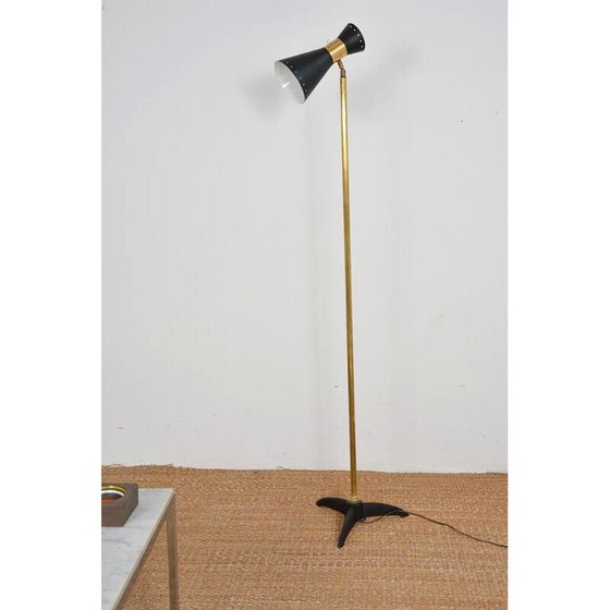 Image 1 of Vintage tripod floor lamp, 1960