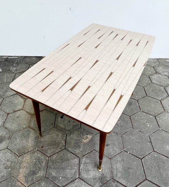 Image 1 of Table de salle à manger extensible et réglable en hauteur, 1970