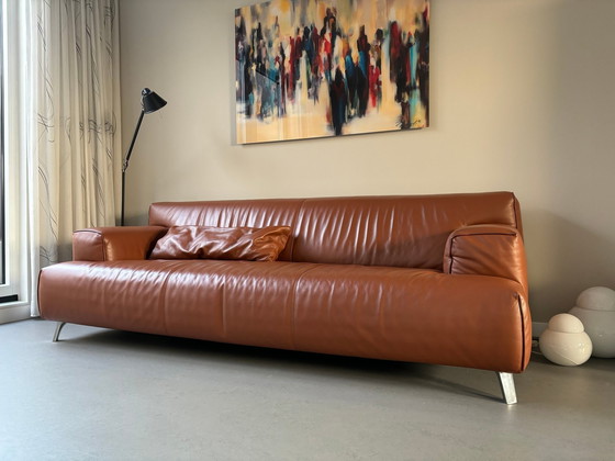 Image 1 of Leolux Oscar Leather Sofa