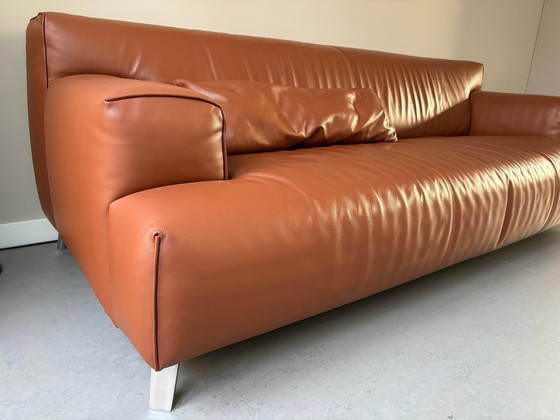 Image 1 of Leolux Oscar Leather Sofa