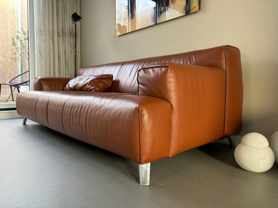 Image 1 of Leolux Oscar Leather Sofa