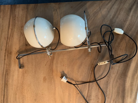 Image 1 of Lampe murale vintage Gepo crème