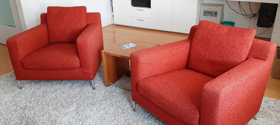 Image 1 of 2X Armchair Red - B&B Italia