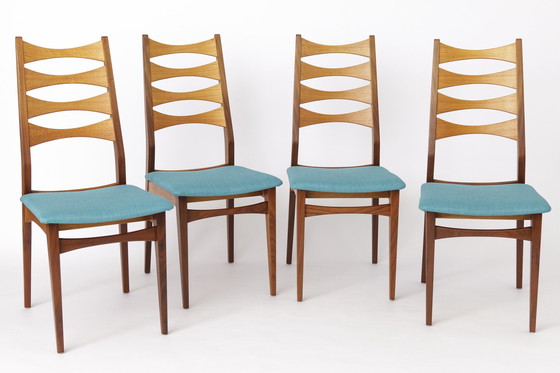 Image 1 of 4 Vintage Dining Chairs 1960S - German Design