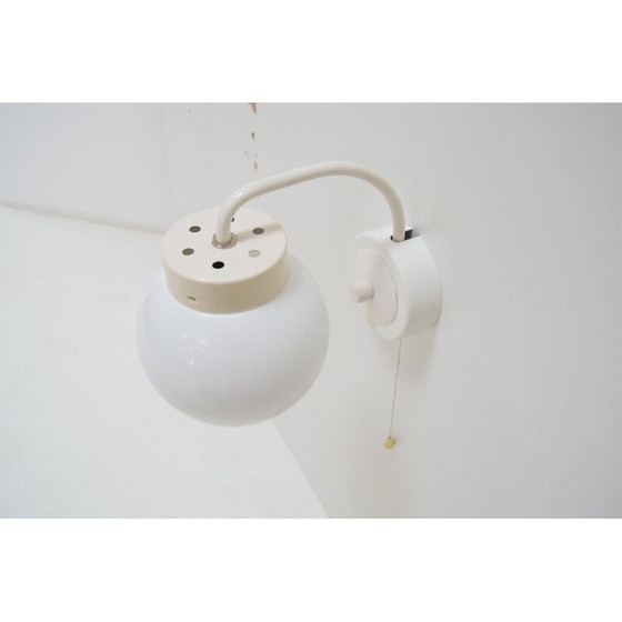 Image 1 of Vintage lacquered metal wall lamp by Instala Jilove, Czechoslovakia 1970