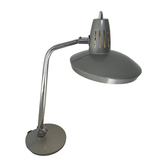 Image 1 of Fase Madrid - Table Or Desk Lamp - Model ‘Faro’ Original, Marked At The Bottom