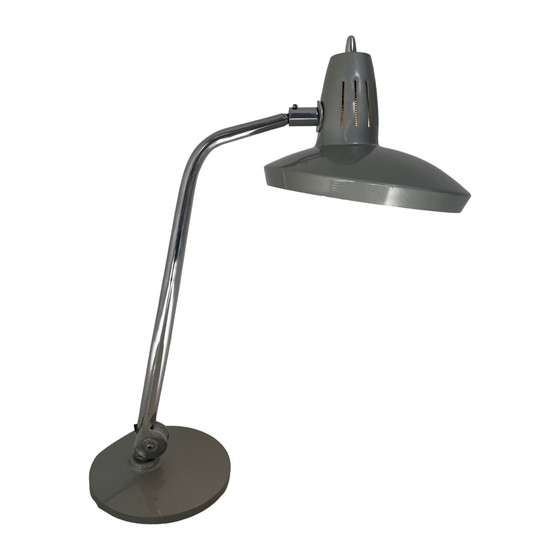 Image 1 of Fase Madrid - Table Or Desk Lamp - Model ‘Faro’ Original, Marked At The Bottom