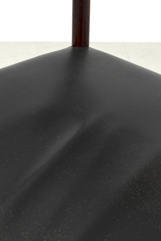 Image 1 of sedia in pelle vintage danese