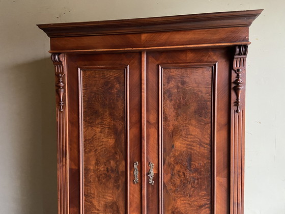 Image 1 of Art Deco Cabinet Walnut