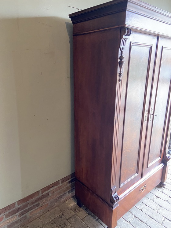 Image 1 of Art Deco Cabinet Walnut