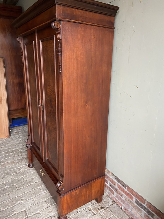 Image 1 of Art Deco Cabinet Walnut